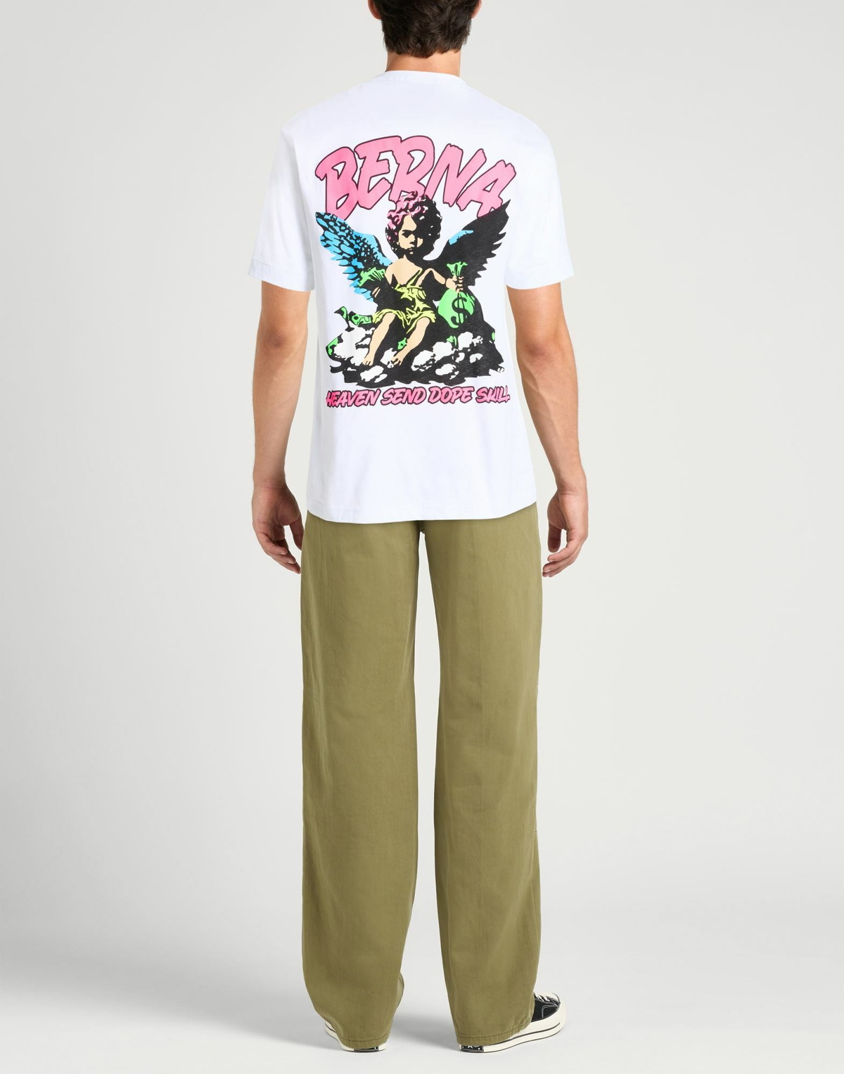 Berna Mens T-shirt in White