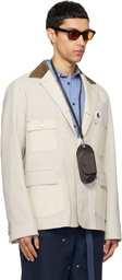 sacai Off-White Carhartt WIP Edition Suiting & Duck Blazer