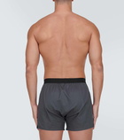 Tom Ford Logo-jacquard cotton jersey boxer briefs