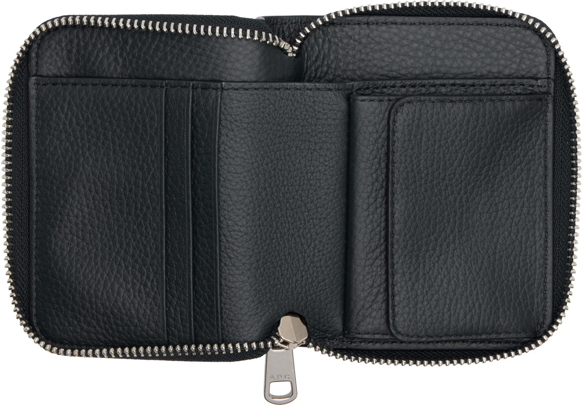 A.P.C. Black Chelsea Zip Wallet