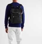 Loewe - Full-Grain Leather Backpack - Black