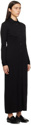 Filippa K Black Slim Maxi Dress