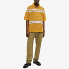 Burberry Men's Short Sleeve Malet Vacation Shirt in Marigold