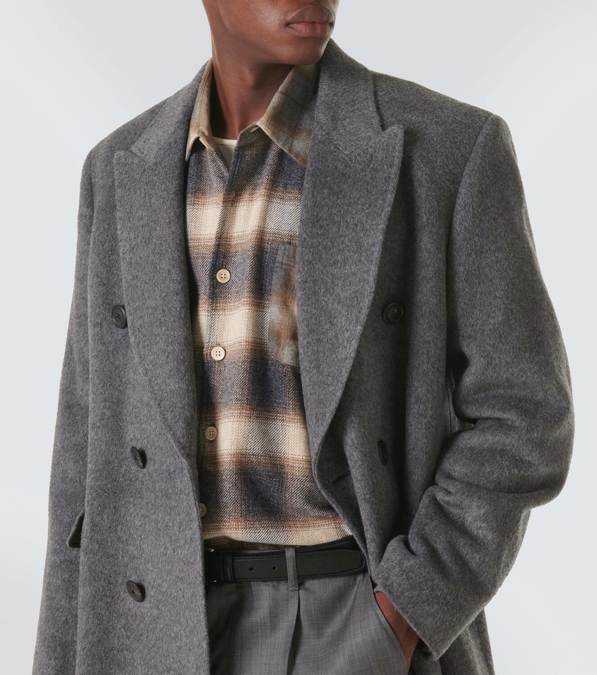 Our Legacy Whale wool and mohair-blend coat Our Legacy Our Legacy Whale wool and mohair-blend coat Our Legacy