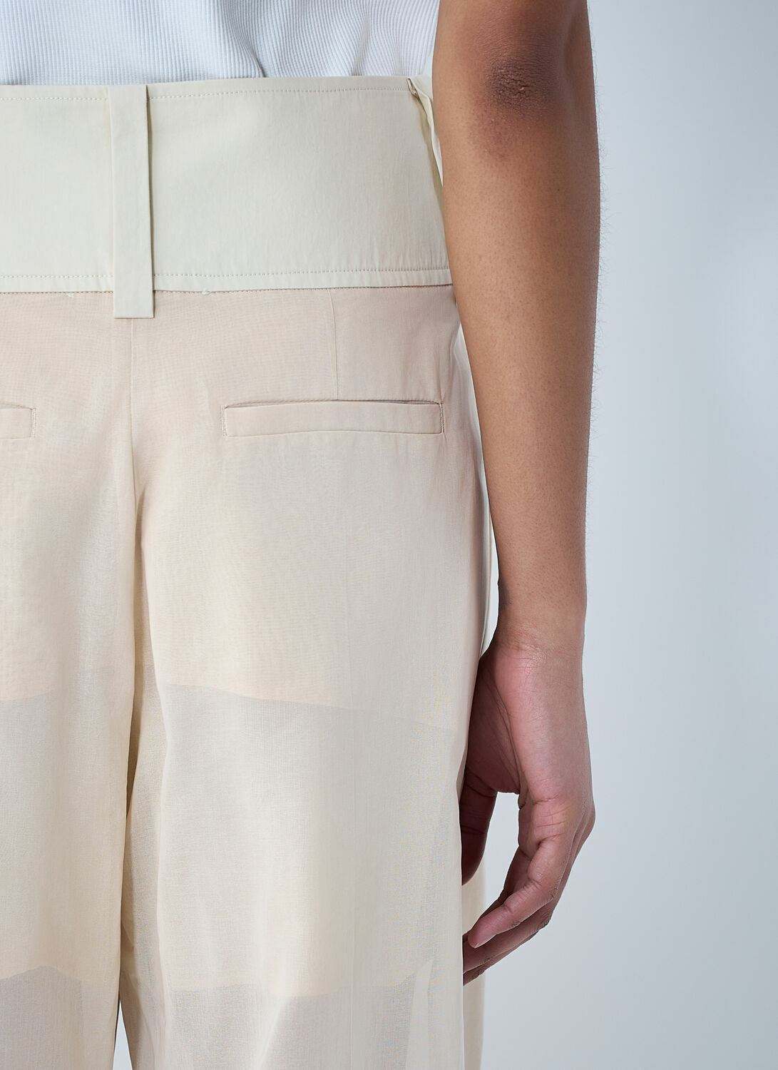 Sportmax High Waist Wide-Leg Trousers
