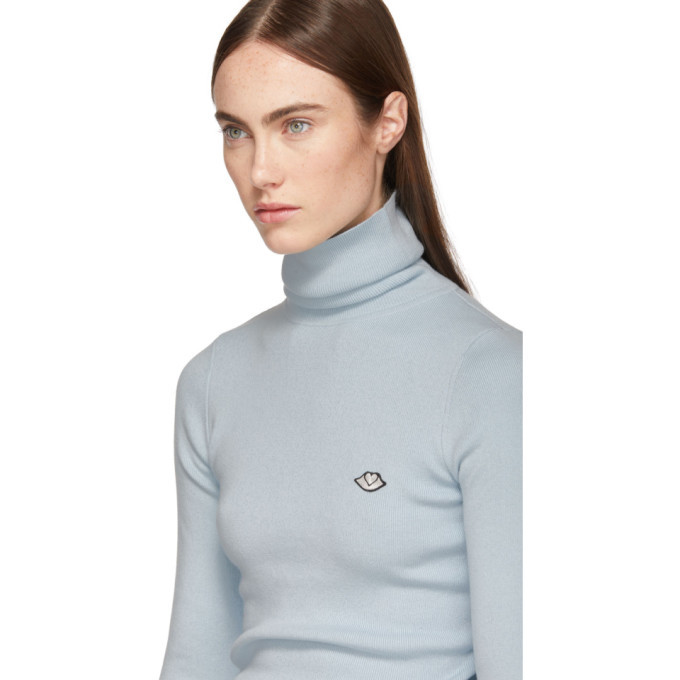 See by Chloe Blue Bisou Turtleneck See by Chloe