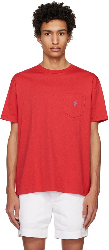 Photo: Polo Ralph Lauren Red Pocket T-Shirt