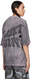 AAPE by A Bathing Ape Gray Moonface T-Shirt