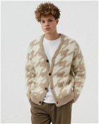 A Kind Of Guise Polar Knit Cardigan Beige - Mens - Zippers & Cardigans