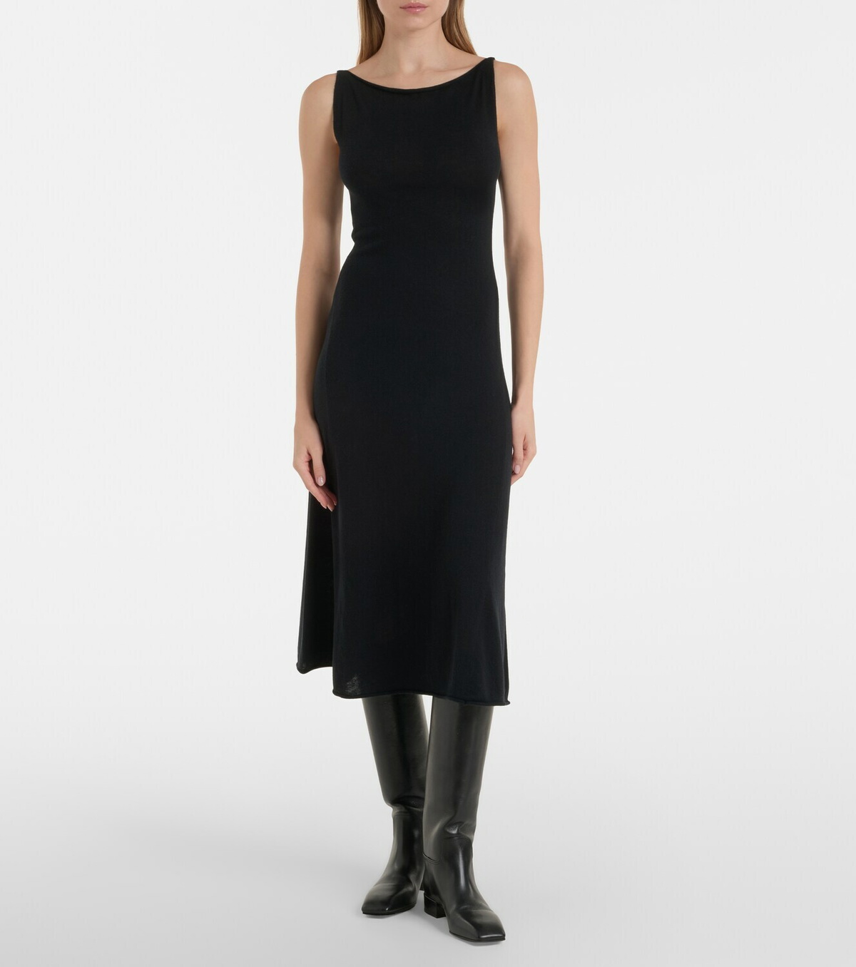 Extreme Cashmere N°468 Gabrielle wool-blend midi dress