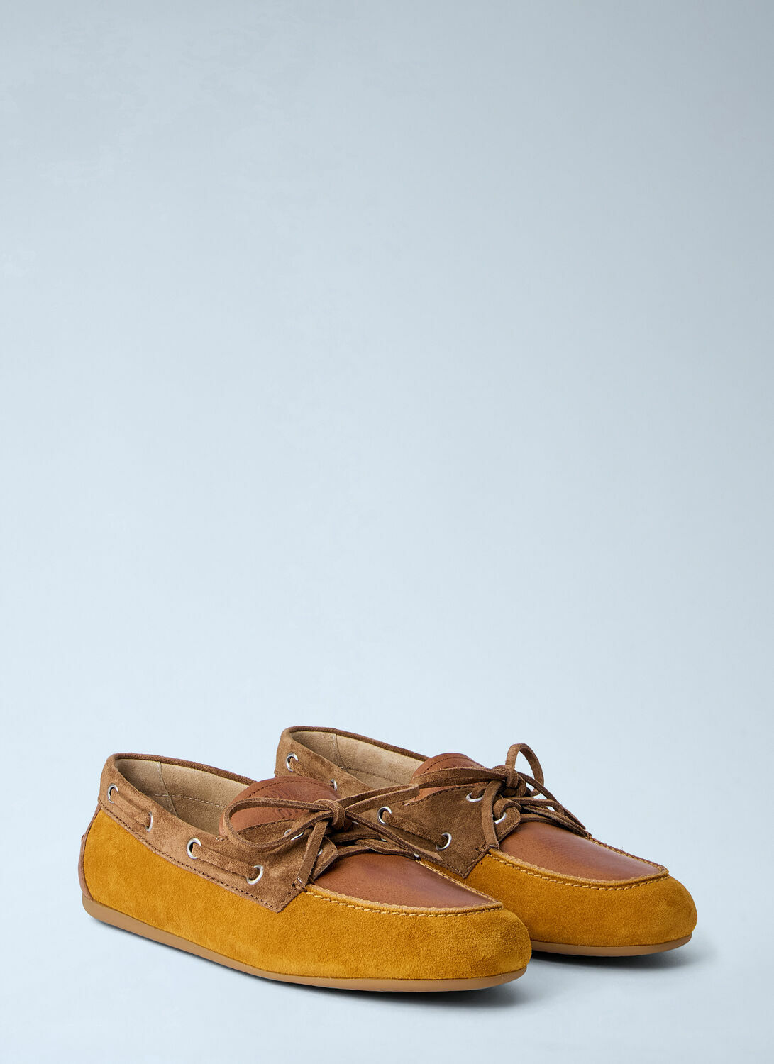 Miu Miu Suede Boat Shoes