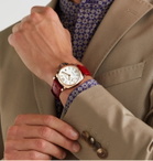 Panerai - Luminor Due Automatic 38mm Goldtech and Alligator Watch - Red