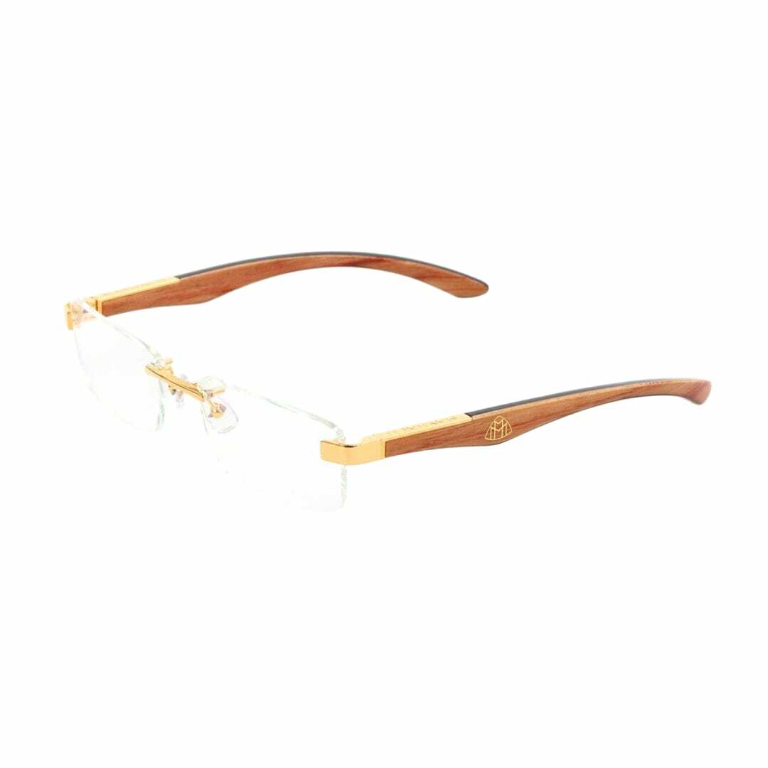 MAYBACH Eyewear The Artist Iiirosewood/ebony/rosewood