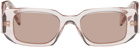 Prada Eyewear Pink Symbole Sunglasses