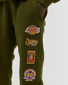 Mitchell & Ness La Lakers   Script Flight Jogger Green - Mens - Sweatpants/Team Pants