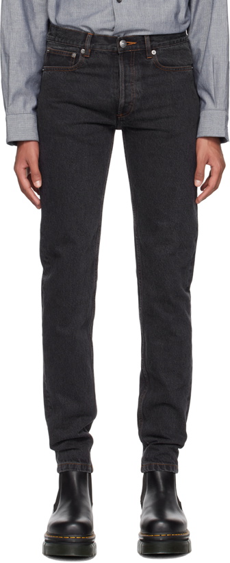 Photo: A.P.C. Black New Standard Jeans