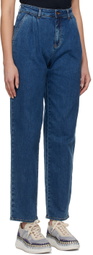 See by Chloé Blue Tapered Jeans