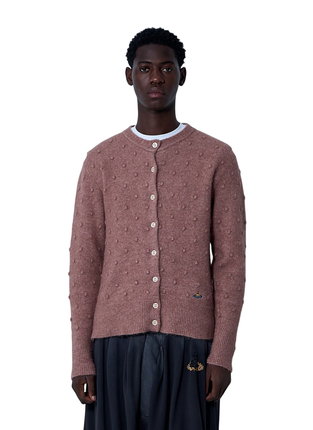 Vivienne Westwood Off-White Ripped Cardigan Vivienne Westwood