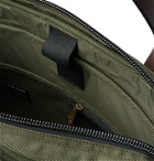 Filson - Dryden Leather-Trimmed Nylon Briefcase - Green