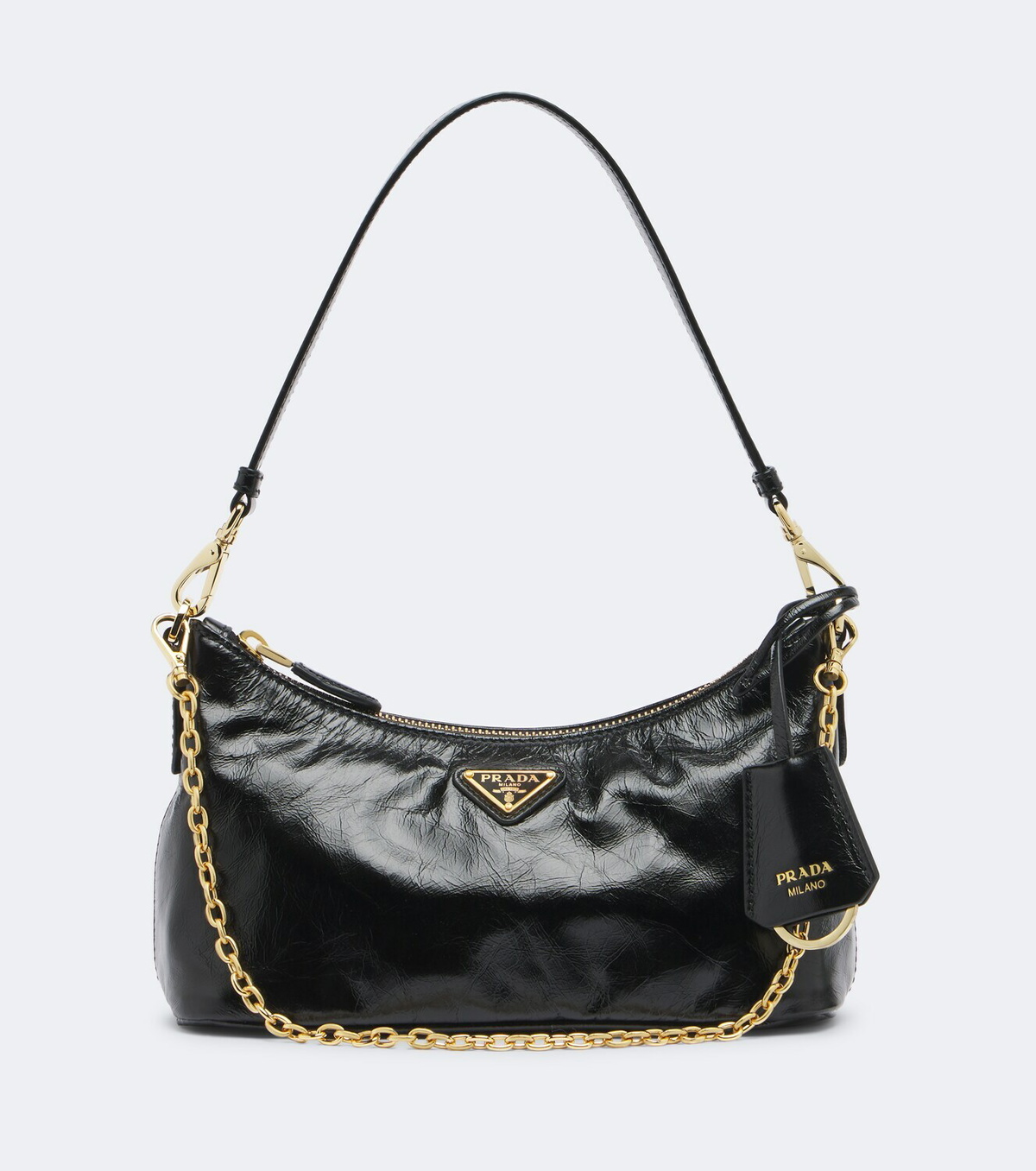 Prada Mini leather shoulder bag