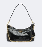 Prada Mini leather shoulder bag