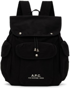 A.P.C. Black Récupération 2.0 Backpack