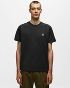 Stone Island Tee Gased 60/2 Cotton Jersey, Garment Dyed Black - Mens - Shortsleeves