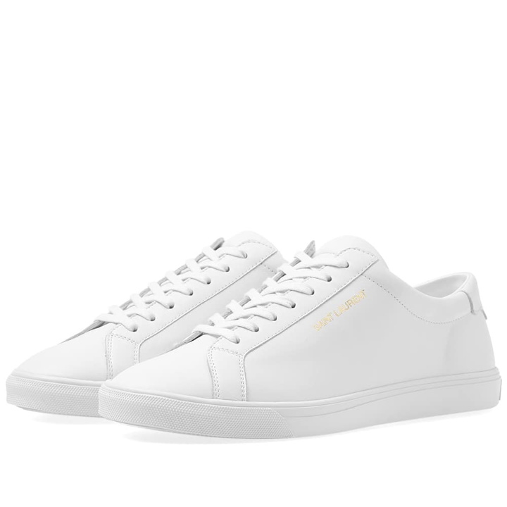 Photo: Saint Laurent Andy Clean leather Sneaker