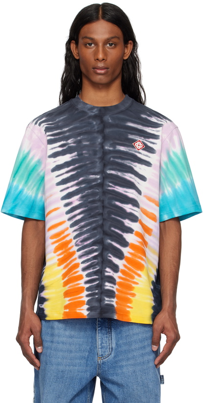 Photo: Casablanca Multicolor Gradient Tie Dye T-shirt