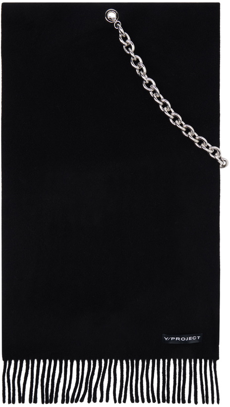 Photo: Y/Project Black Chain Scarf