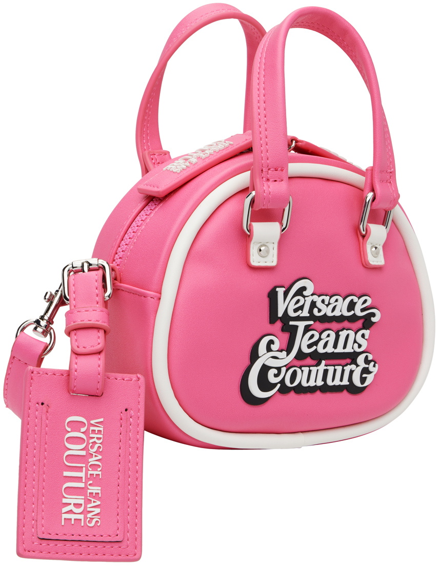 Versace Jeans Couture Pink Bowling Bag