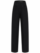 KHAITE Marine Straight Viscose Blend Pants