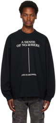 Song for the Mute Black 'A Sense Of Nowhere' Sweatshirt