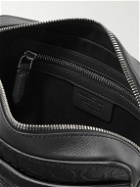 Salvatore Ferragamo - Logo-Embossed Leather Messenger Bag