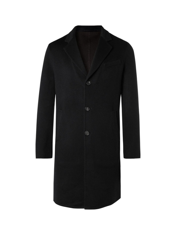 Photo: THOM SWEENEY - Slim-Fit Double-Faced Cashmere Overcoat - Blue