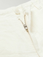 La Paz - Maciel Classic Linen Shorts - White