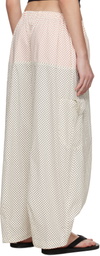 SC103 Off-White Margin Trousers
