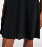 Eres Connection cutout jersey minidress