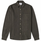 Portuguese Flannel Men's Teca Flannel Shirt in Olive