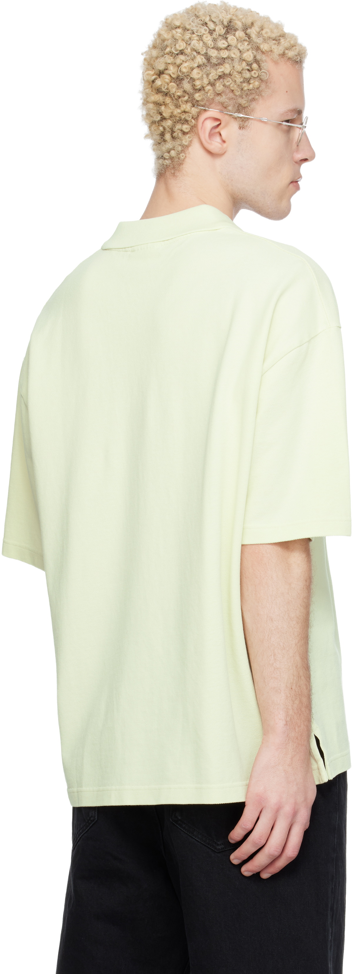 Maison Kitsuné Green Fox Head Oversize Polo