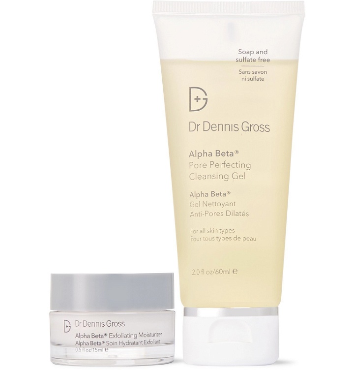 Photo: Dr. Dennis Gross Skincare - The Alpha Beta Effect Cleanser and Exfoliating Moisturizer Set - Colorless