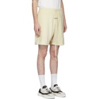 Essentials Off-White Polar Fleece Shorts