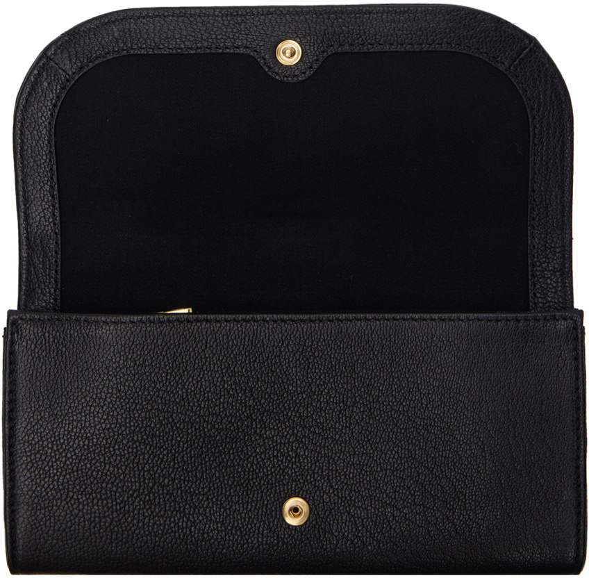 See by Chloé Black Hana Long Wallet