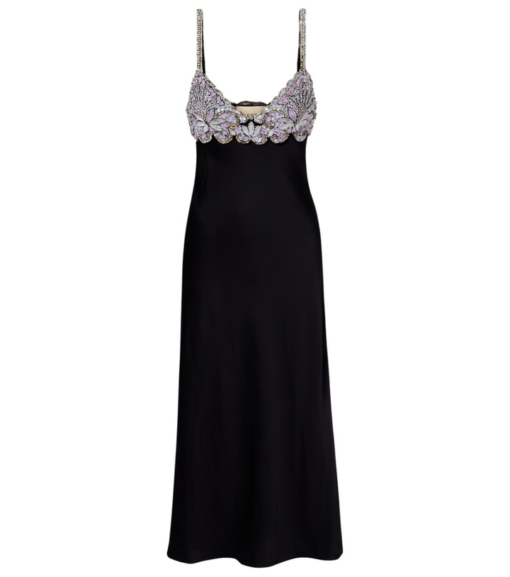 Photo: Valentino Embellished midi dress