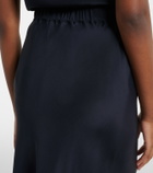 Max Mara Sospiro silk satin maxi skirt