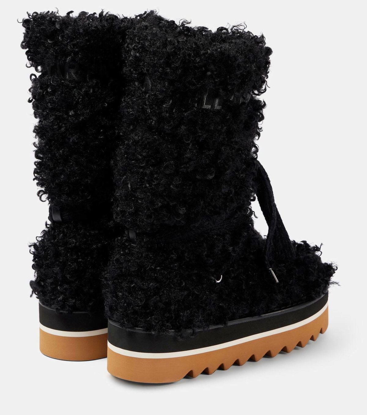 Stella McCartney Elyse faux fur snow boots