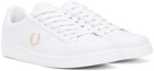 Fred Perry White B6312 Sneakers