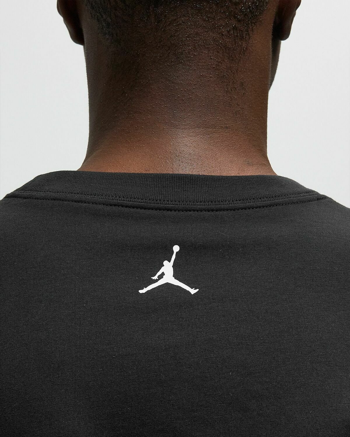BRAND PHOTO LS CREW Black Mens Longsleefe