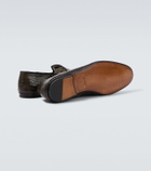 Tom Ford Steven croc-effect leather loafers