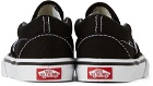 Vans Baby Black & White Classic Slip-On Sneakers